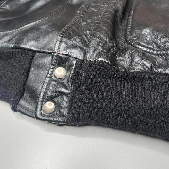 Vintage A-2 Cooper Leather Flight Jacket – Men’s Size 42 – Made in USA - Picture 13 of 13